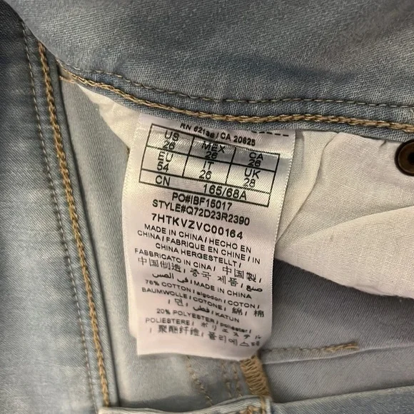 Guess High Rise Jean Shorts - Picture 4 of 4